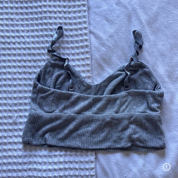 Eberjey Elon Ribbed Longline Bralette - Picture 5 of 7